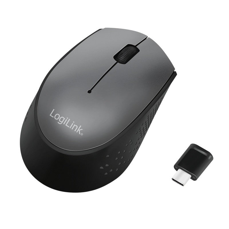 Mysz bezprzewodowa 2.4GHz, USB-C, optyczna
